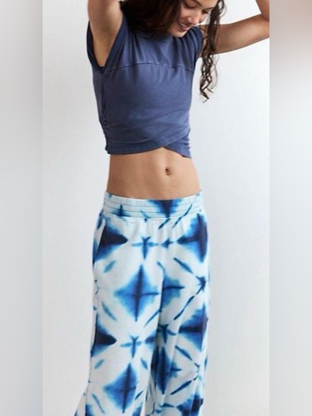 Free People Movement Printed Hot Shot Crossover Set